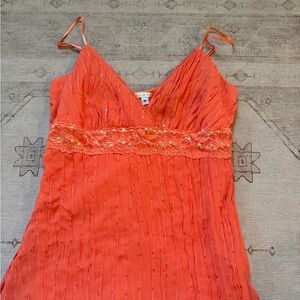 Orange Camisole Top